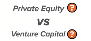 An image showing Private Equity vs Venture Capital